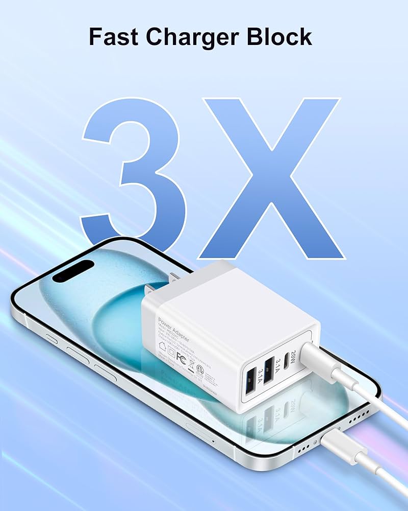 スマホアクセサリー Smart USB Charger 40W 8A 8 Multi-Port 8-port USB charger 40W multi-functional USB travel charger